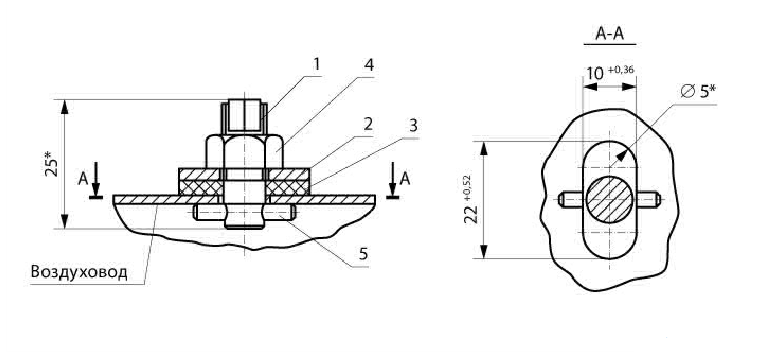 Лючки для чистки воздуховодов и для замеров