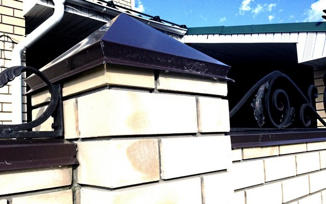 Купить Колпак на заборный столб