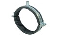 Стальные хомуты с резиновым уплотнителем для вентиляционных воздуховодов
