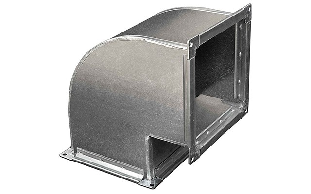 Производство отводов 90 градусов для вентиляции. Фасонные изделия